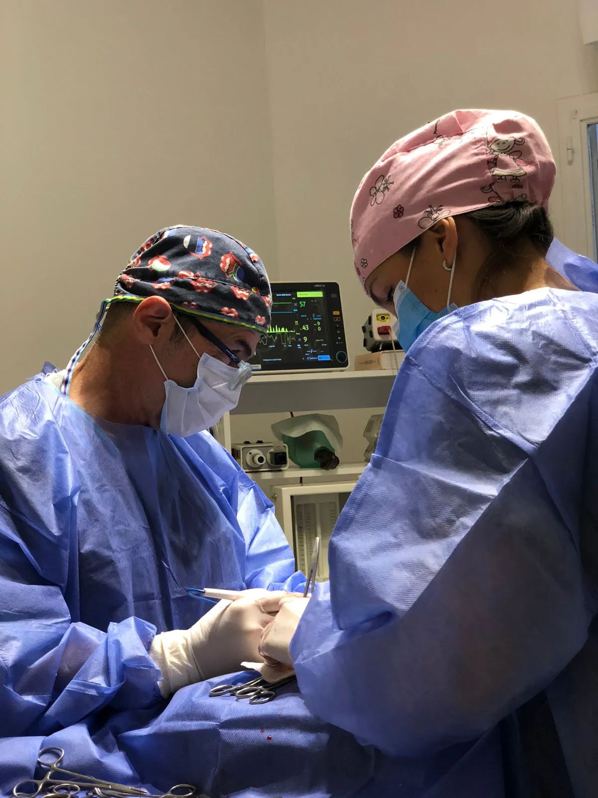 Equipo de BlueVet, centro veterinario integral en Villa Pueyrredón, CABA.